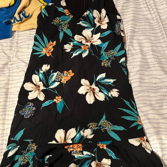 Karen Kane Dresses & Skirts - Karen Kane Black And Blue Floral Sleeveless Dress For Women Size XS.